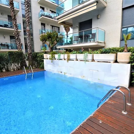Yoly Apartament 4 Pax With Pool And Garage Lloret Appartement *